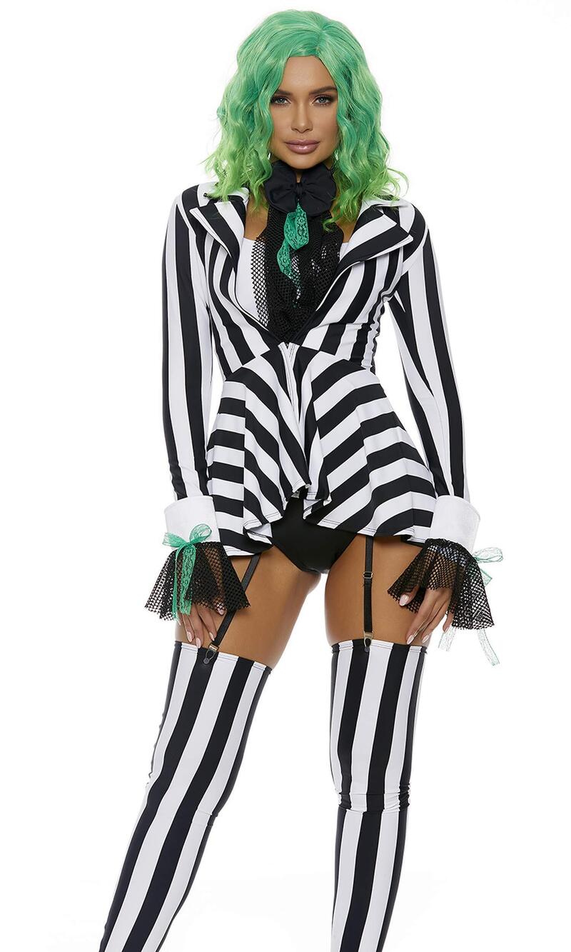 8932 Got the Juice Sexy Movie Character Costume Adult Costume, black, XS/S
